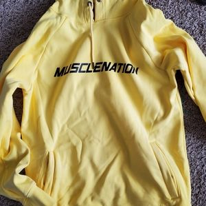 Muscle Nation fleece sweater